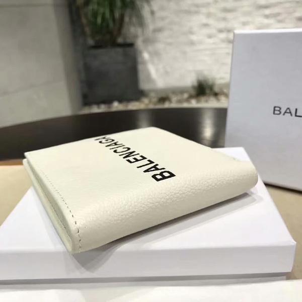 18AW BALENCIAGAバレンシアガ スーパーコピー シンプルロゴ折りたたみ財布 7011101